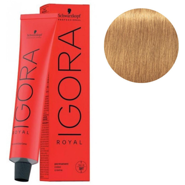 Coloration Igora Royal 9-55 blond très clair doré extra 60ML