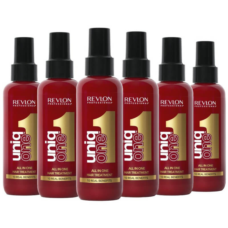 3 sprays van de 10-in-1 originele UniqOne Revlon 150ML.