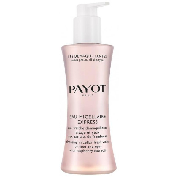 Eau micellaire express Payot 200ML

Translated to German:
Express-Mizellenwasser Payot 200ML