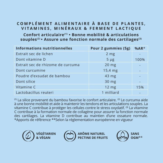 Suplemento alimentar para conforto articular Reborn 150g