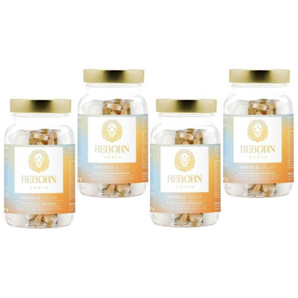 Cure 4 maanden bruiningsactivator Reborn 4x30g Cure 4 maanden bruiningsactivator Reborn 4x30g