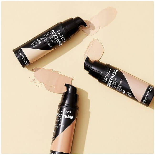 Foundation met hoge dekking nr. 05 Fauve - Dextreme Full Coverage GOSH 30ML