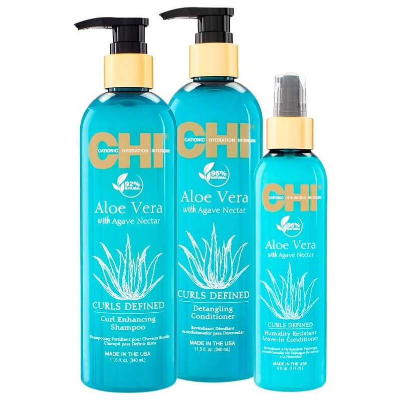Trio Curl anti-humidade Aloe Vera CHI