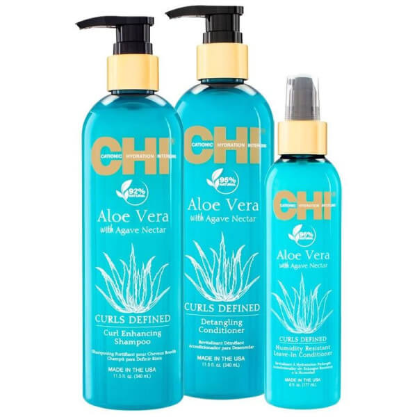 Trio Curl anti-humidité Aloe Vera CHI