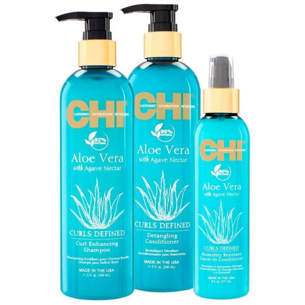 Trio Curl anti-humidade Aloe Vera CHI