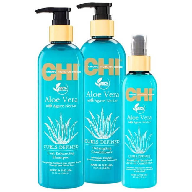 Trio Curl anti-humidité Aloe Vera CHI