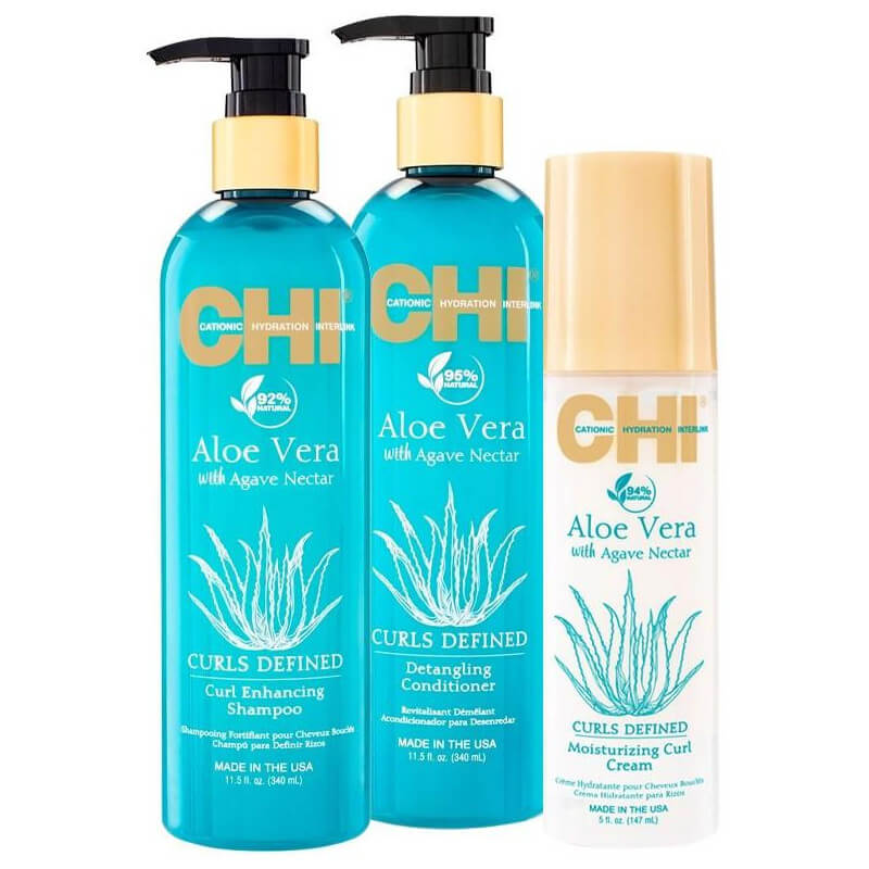 Trio Curl anti-humidade Aloe Vera CHI