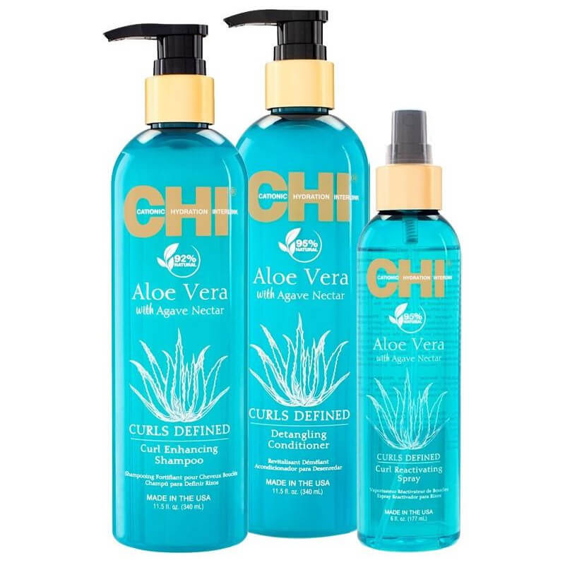 Trio Curl anti-humidade Aloe Vera CHI