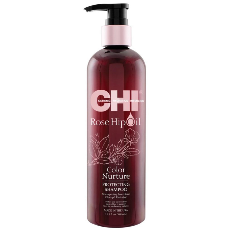 Protective Shampoo Rose Hip Oil CHI 340ML