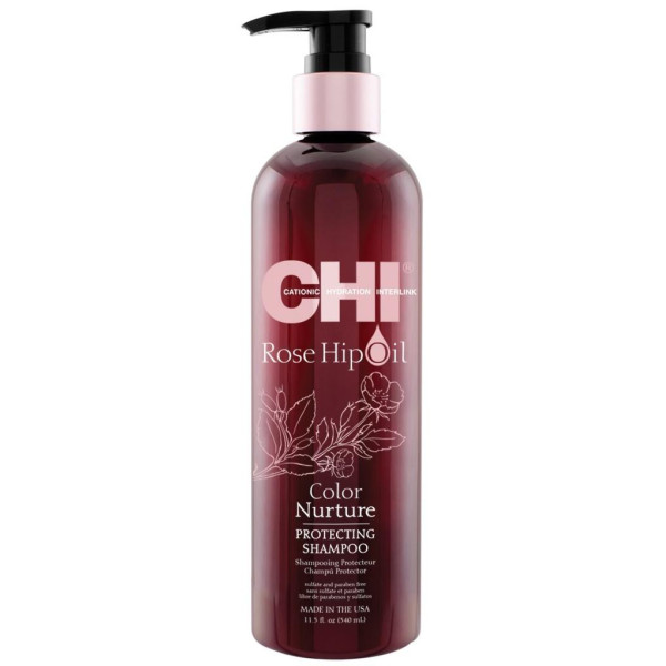 Shampoo protettivo all'olio di rosa canina CHI 340ML