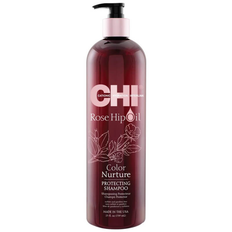 Champú protector con aceite de rosa mosqueta CHI 739ML