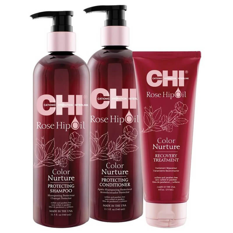 Trio droogshampoo Rose Hip Oil CHI