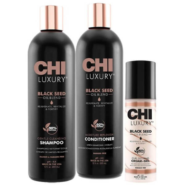 Trio shampoo + conditioner + masker Luxury Black Seed Oil CHI Trio shampoo + conditioner + masker Luxury Black Seed Oil CHI