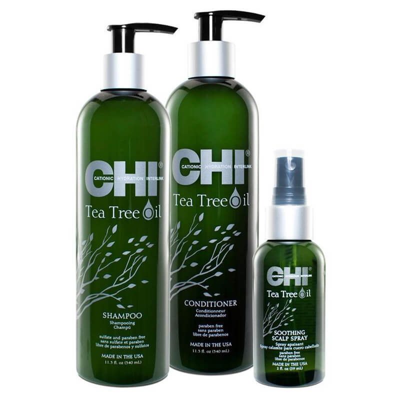 Trio shampoo + conditioner + masker Tea Tree Oil CHI