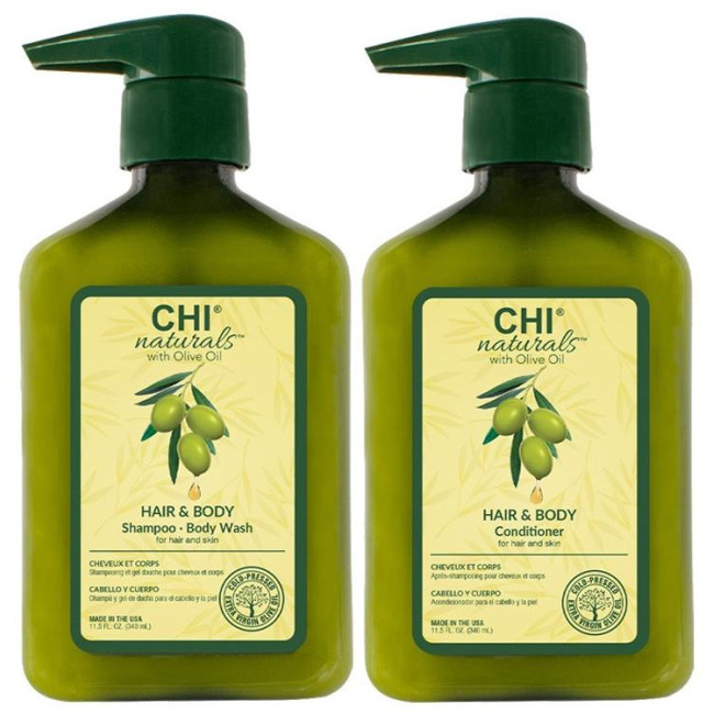 Duo shampooing + conditionneur Naturals CHI