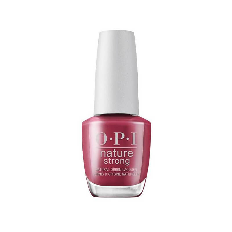 Verniz Nature Strong em granada da marca OPI, 15ML.