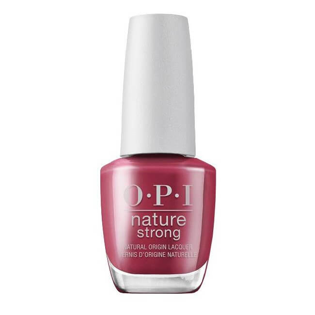 Verniz Nature Strong em granada da marca OPI, 15ML.
