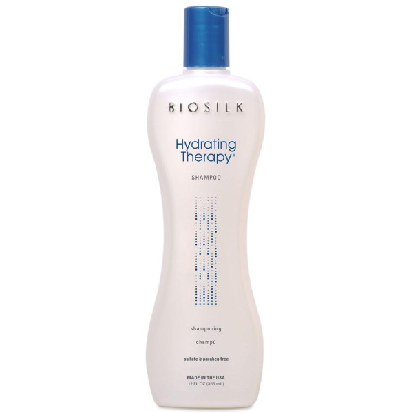 Shampooing Hydrating Therapy Biosilk 355ML

Translated to German:

Hydratisierendes Therapy Shampoo Biosilk 355ML