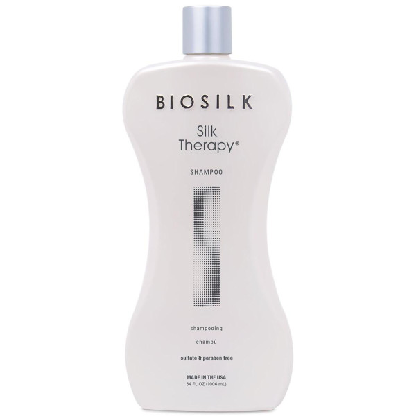 Champú Silk Therapy Biosilk de 1 litro.