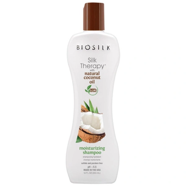 Champú Silk Therapy Coconut Oil Biosilk 355ML