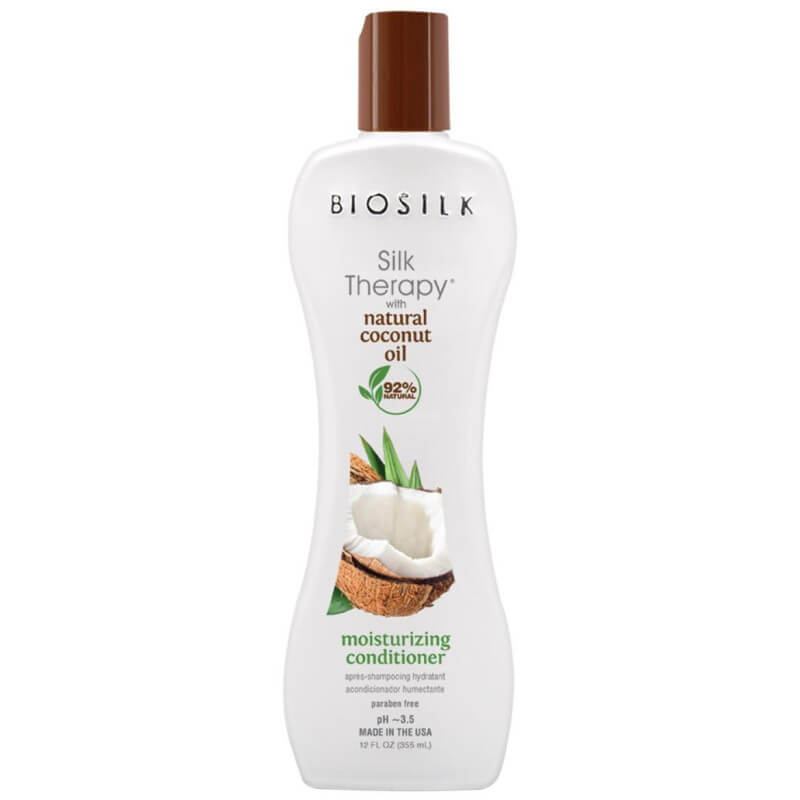 Acondicionador Silk Therapy Coconut Oil Biosilk 355ML