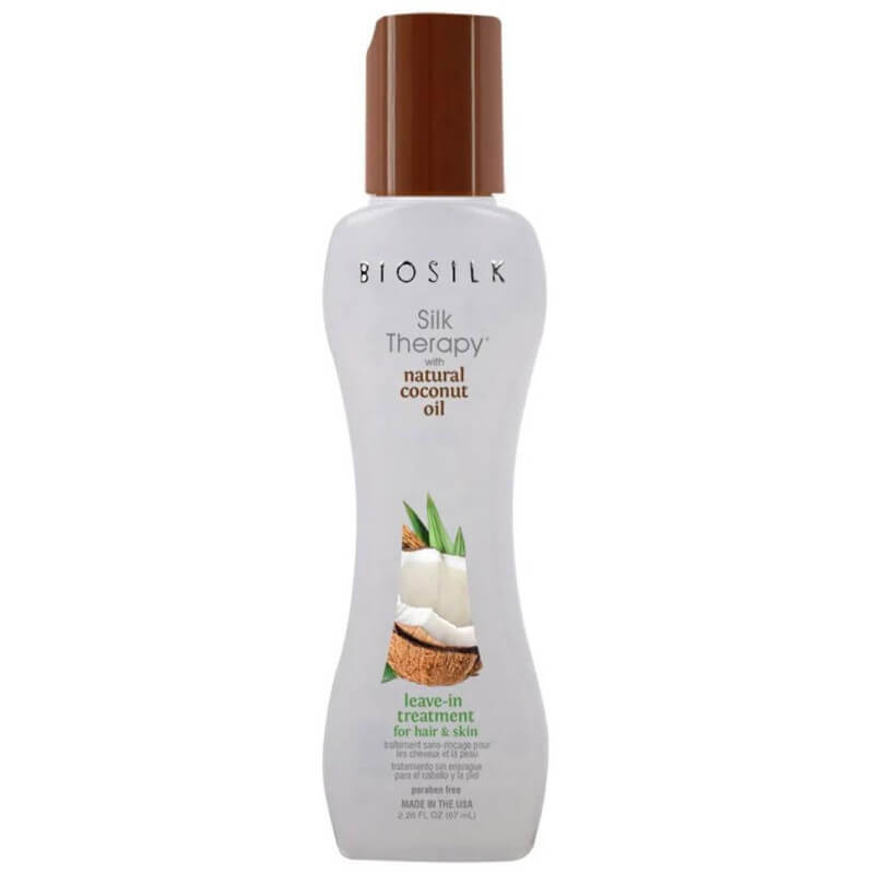 Leave in Behandlung Seidenspray Kokosöl Biosilk 67ML