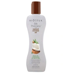 Laat in Behandel Silk Therapy Coconut Oil Biosilk 167ML