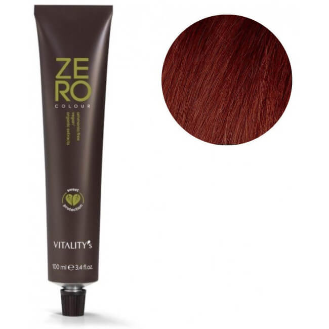 Kleuringsmiddel Zero nr. 5/64 licht kastanje rood koper Vitality's 100ML