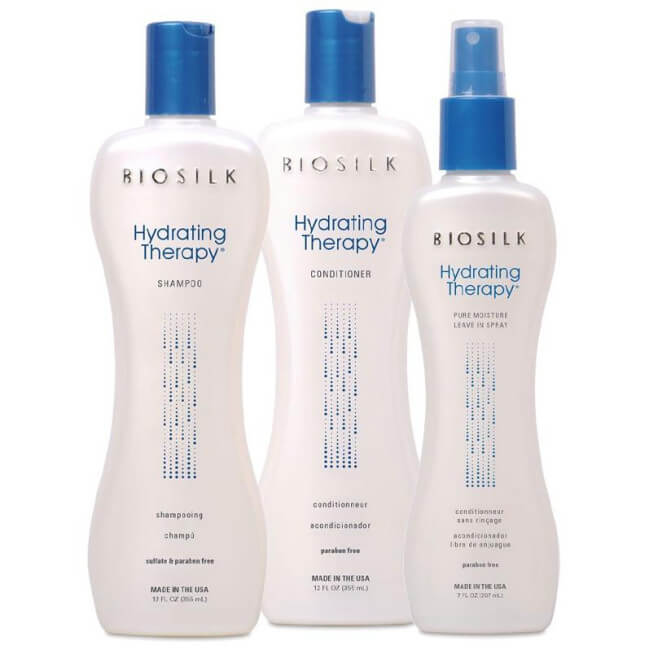 Cure Shampoo + Conditioner + Mask Hydrating Therapy Biosilk