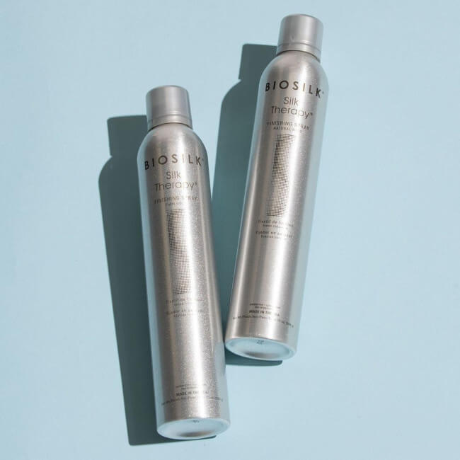 Laque de acabamento natural fixação Silk Therapy Biosilk 296ML