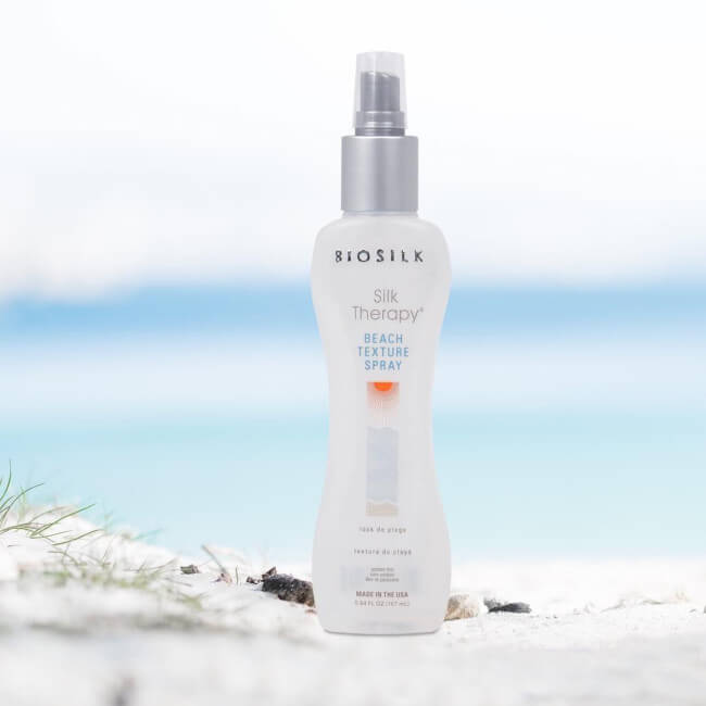Spray texturizante com efeito de retorno da praia Silk Therapy Biosilk 167ML