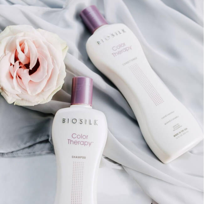 Cure Shampooing + Condicionador Color Therapy Biosilk