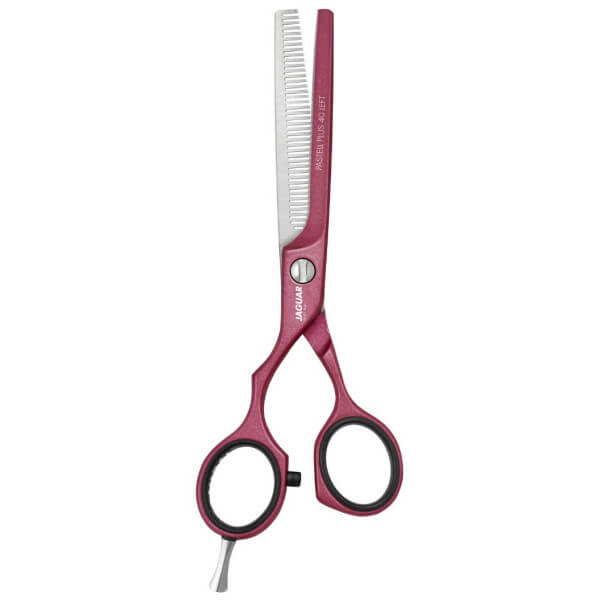 Left-handed offset Pastell Plus Berry scissors 5.25" Jaguar