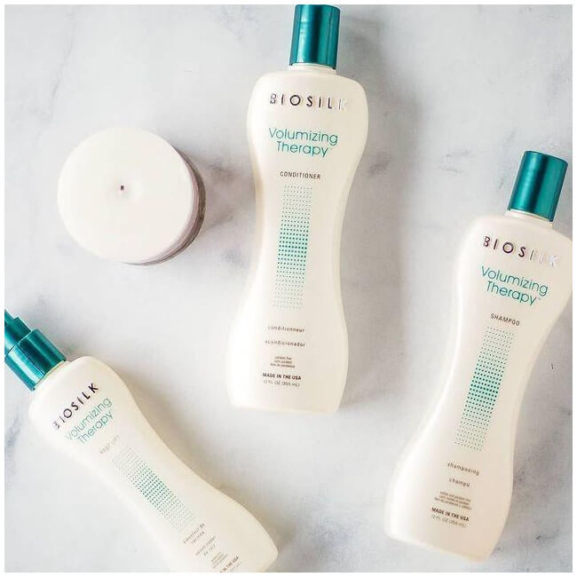 Cure Shampoo + Conditioner Volumizing Therapy Biosilk