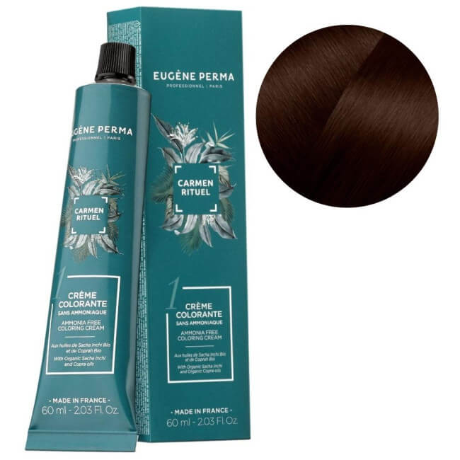 Kleur zonder ammoniak Carmen Ritueel nr. 1.00 Eugène Perma 60ML