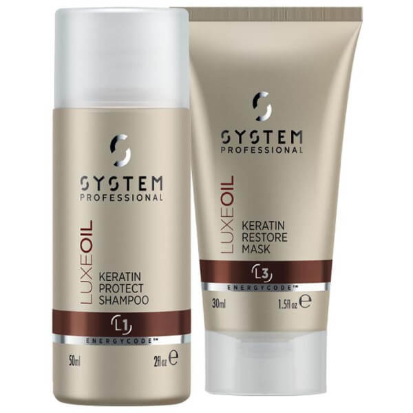 L1 System Professional LuxeOil Keratin Schutzshampoo 50ml