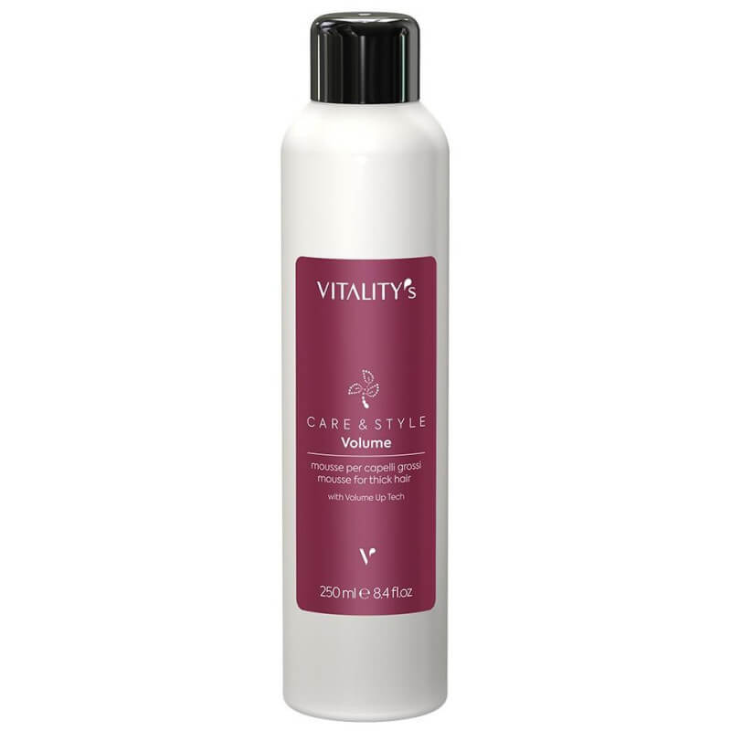 Mousse para cabello grueso Volumen Cuidado & Estilo Vitality's 250ML