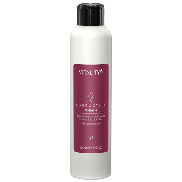 Thick Hair Foam Volume Care & Style Vitality's 250ML