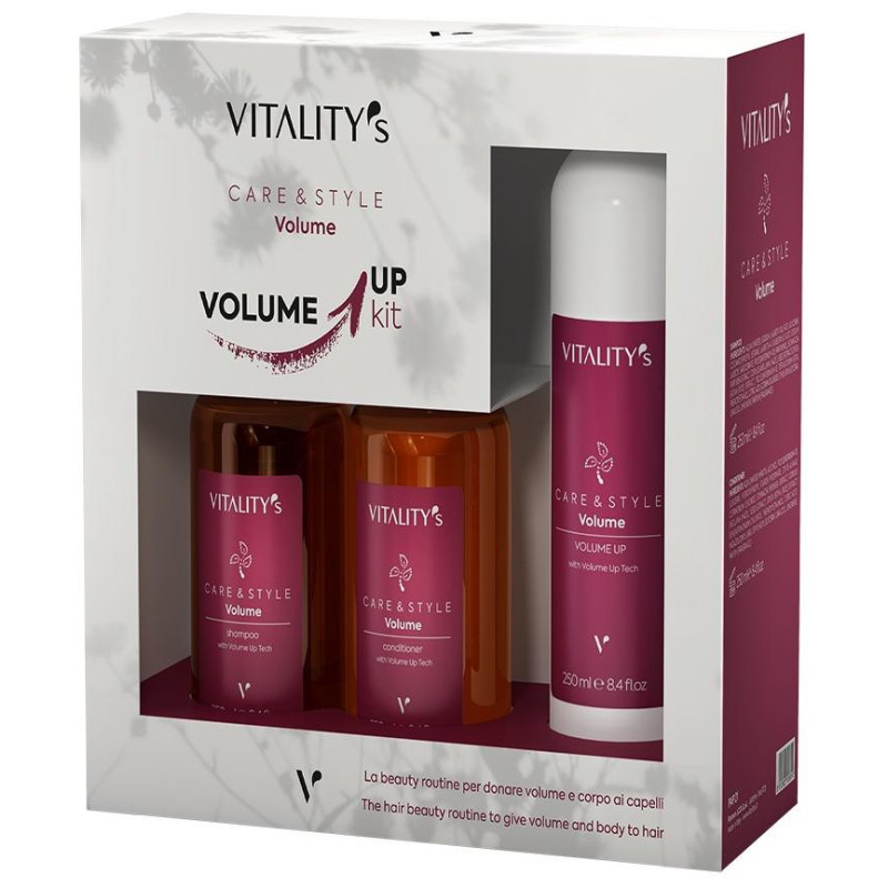 Routine volumizzante Volume Care & Style Vitality's