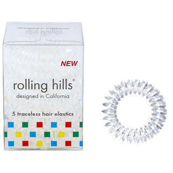 5 élastiques ressorts transparents Rolling Hills