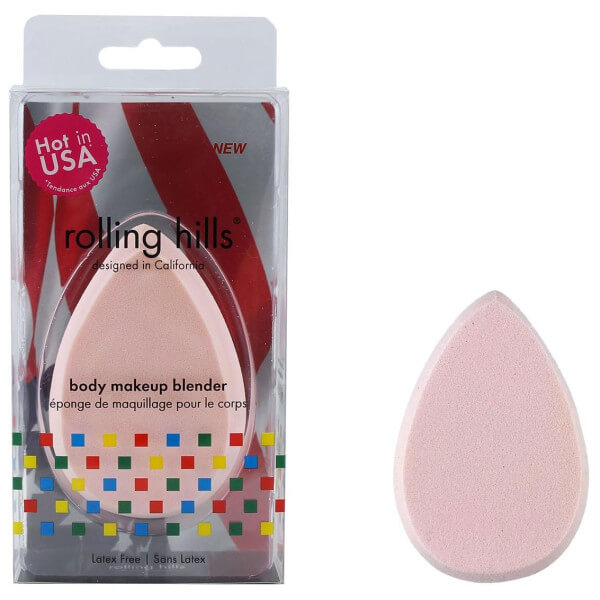 Pink Rolling Hills body sponge blender