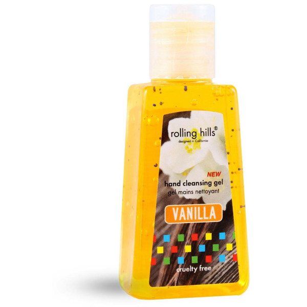 Vanilla Rolling Hills hand sanitizing gel