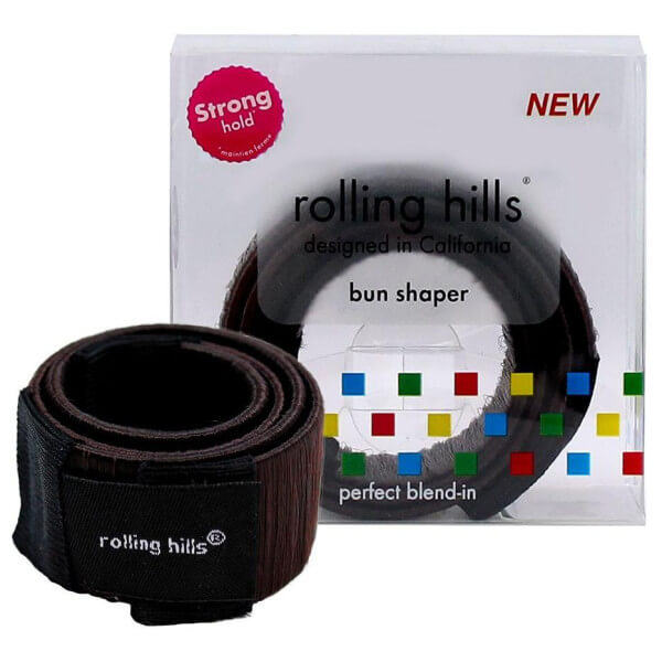 Hair accessory bun shaper Brown Rolling Hills