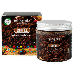 Natuurlijke lichaamsscrub met koffie van Rolling Hills