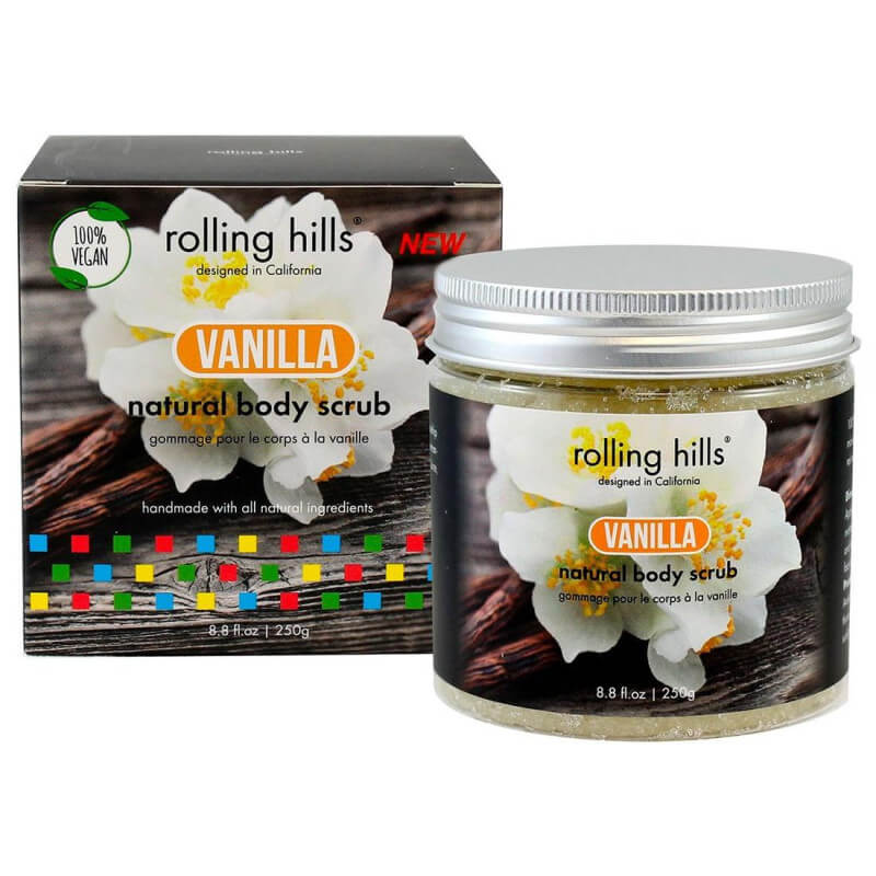 Natural vanilla body scrub by Rolling Hills