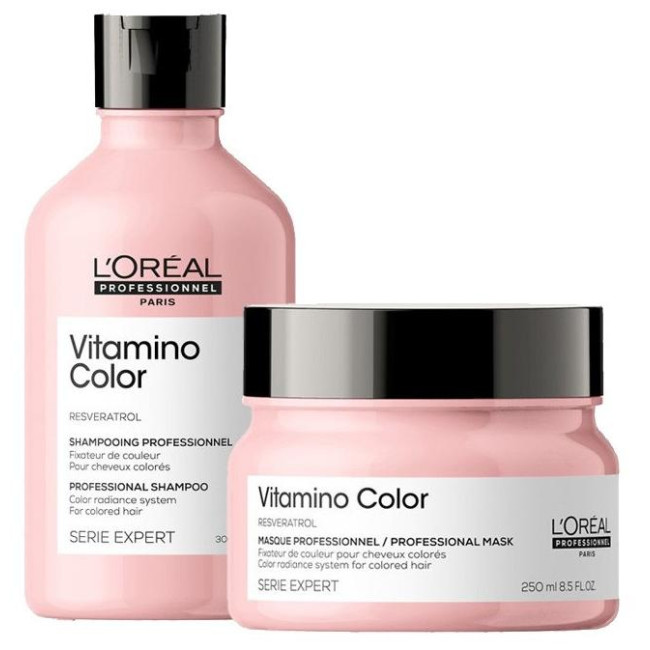 Duo shampooing & masque Vitamino Color L'Oréal Professionnel 