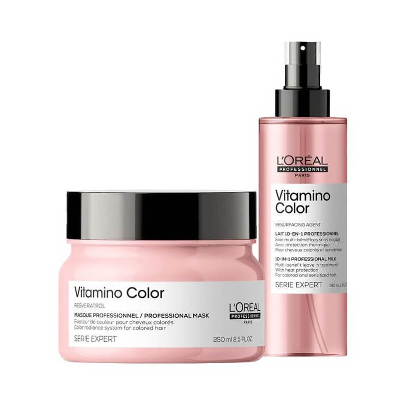 Offre spéciale Routine Vitamino Color L'Oréal Professionnel : 1 shampooing 300 ml OFFERT