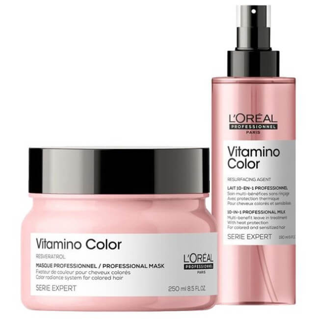 Offre spéciale Routine Vitamino Color L'Oréal Professionnel : 1 shampooing 300 ml OFFERT