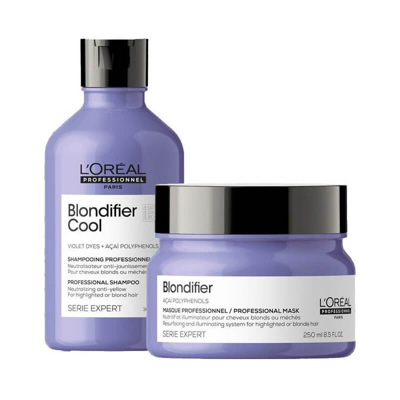 Oferta especial Blondifier L'Oréal Professionnel Rutina: 1 champú brillo 300 ml GRATIS