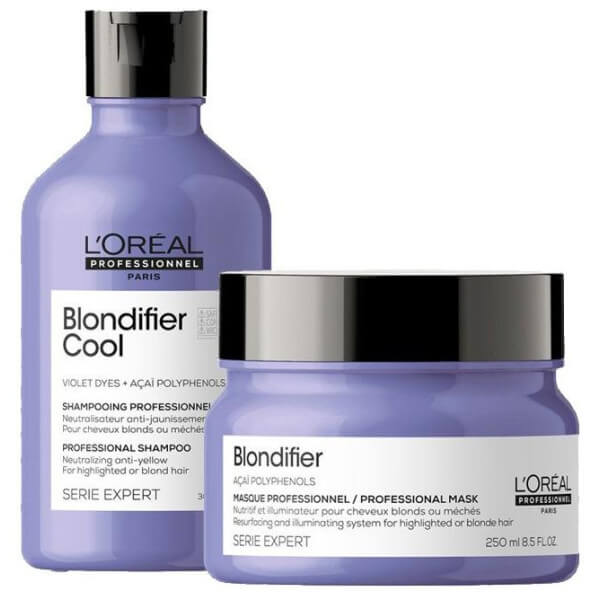 Oferta especial Blondifier L'Oréal Professionnel Rutina: 1 champú brillo 300 ml GRATIS